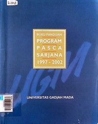 Buku panduan program pasca sarjana