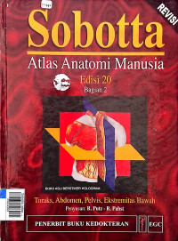 Sobotta (atlas anatomi manusia) Ed. 20. bag. 1