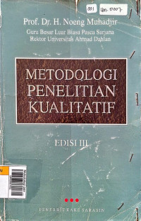 Metodologi penelitian kualitatif (edisi 3)