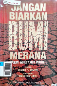 Jangan biarkan bumi merana