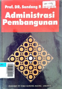 Administrasi pembangunan