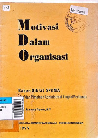 Motivasi dalam organisasi