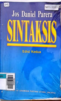 Sintaksis