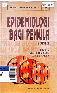 Eidemiologi bagi pemula edisi 3