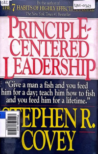 Principle centered leadership