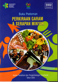 Buku Pedoman PERKIRAAN GARAM & SERAPAN MINYAK